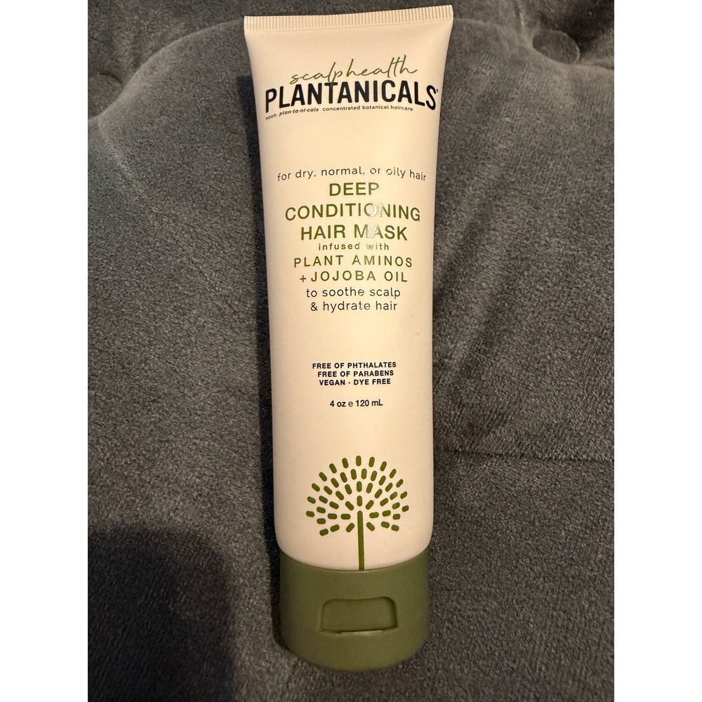 Plantanicals Scalp Health Deep Conditioning Hair Mask Jojoba  Plant Aminos 4oz